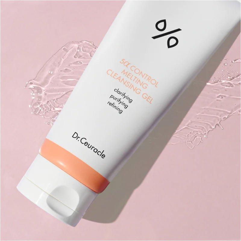 Dr.Ceuracle 5α Control Melting Cleansing Gel – 150ml | Deep Makeup Removal & Oil Control for Oily Skin Dr.Ceuracle 5α Control Melting Cleansing Gel - 150 ml - Glam Global UKDr.Ceuracle
