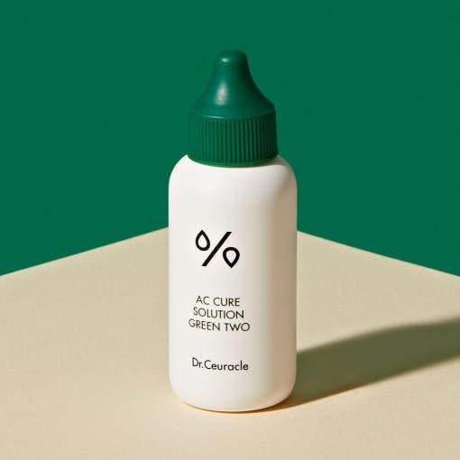 Dr.Ceuracle AC Cure Solution Green Two – 50ml | Soothing & Hydrating Care for Sensitive, Irritated Skin Dr.Ceuracle AC Cure Solution Green Two - 50 ml - Glam Global UKDr.Ceuracle