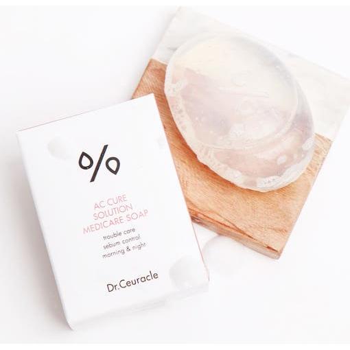 Dr.Ceuracle AC Cure Solution Medicare Soap – 110g | Triple Acid Acne Cleansing Bar for Clear, Smooth Skin Dr.Ceuracle AC Cure Solution Medicare Soap - 110 g - Glam Global UKDr.Ceuracle