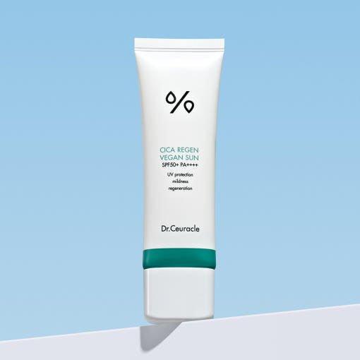 Dr.Ceuracle Cica Regen Vegan Sun SPF50+ PA++++ – 50ml | Vegan Chemical Sunscreen with Soothing Cica Barrier Dr.Ceuracle Cica Regen Vegan Sun SPF50+ PA++++ - 50 ml - Glam Global UKDr.Ceuracle