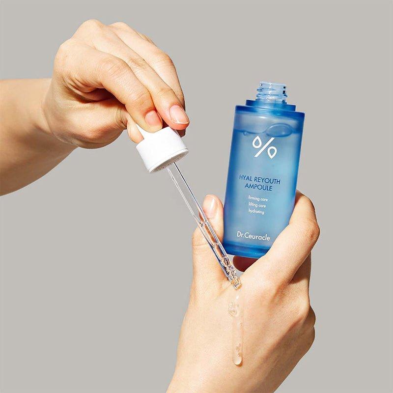 Dr.Ceuracle Hyal Reyouth Ampoule – 50ml | Deep Hydration & Skin Firming Serum with 6-Hyal Complex + Vitamin B5 Dr.Ceuracle Hyal Reyouth Ampoule - 50 ml - Glam Global UKDr.Ceuracle