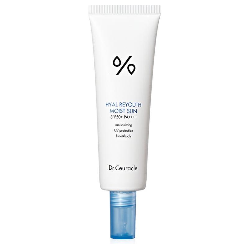 Dr.Ceuracle Hyal Reyouth Moist Sun SPF50+ PA++++ – 50ml | Hydrating Daily Sunscreen with 10-Hyaluronic Complex Dr.Ceuracle Hyal Reyouth Moist Sun SPF50+ PA++++ - 50 ml - Glam Global UKDr.Ceuracle