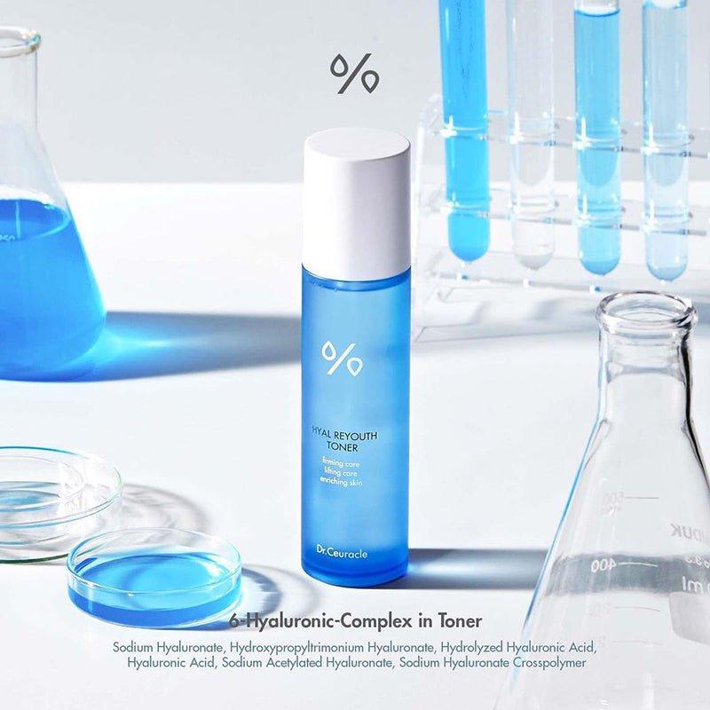 Dr.Ceuracle Hyal Reyouth Toner – 120ml | Gel-Based Hydrating Toner with 6 Types of Hyaluronic Acid Dr.Ceuracle Hyal Reyouth Toner - 120 ml - Glam Global UKDr.Ceuracle