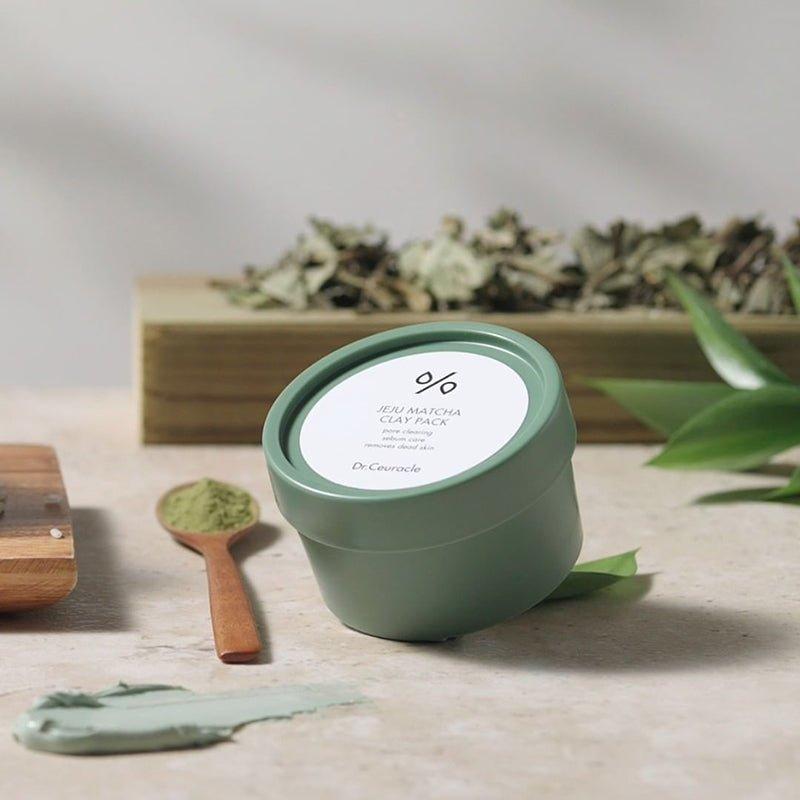 Dr.Ceuracle Jeju Matcha Clay Pack – 115ml | Detoxifying Clay Mask with Jeju Matcha for Pore Purifying & Oil Control Dr.Ceuracle Jeju Matcha Clay Pack - 115 ml - Glam Global UKDr.Ceuracle