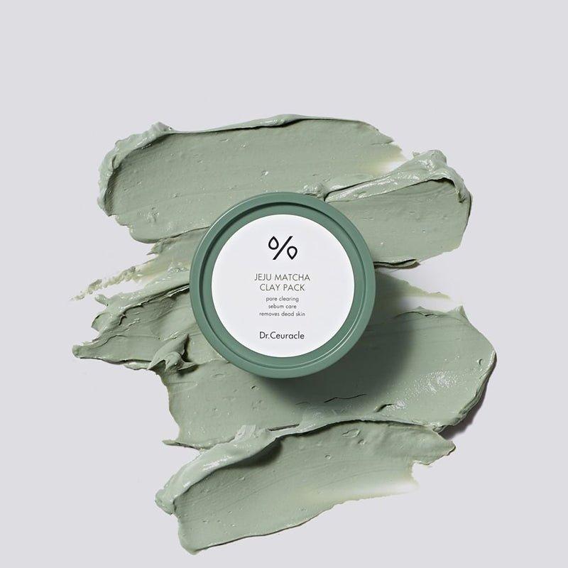Dr.Ceuracle Jeju Matcha Clay Pack – 115ml | Detoxifying Clay Mask with Jeju Matcha for Pore Purifying & Oil Control Dr.Ceuracle Jeju Matcha Clay Pack - 115 ml - Glam Global UKDr.Ceuracle