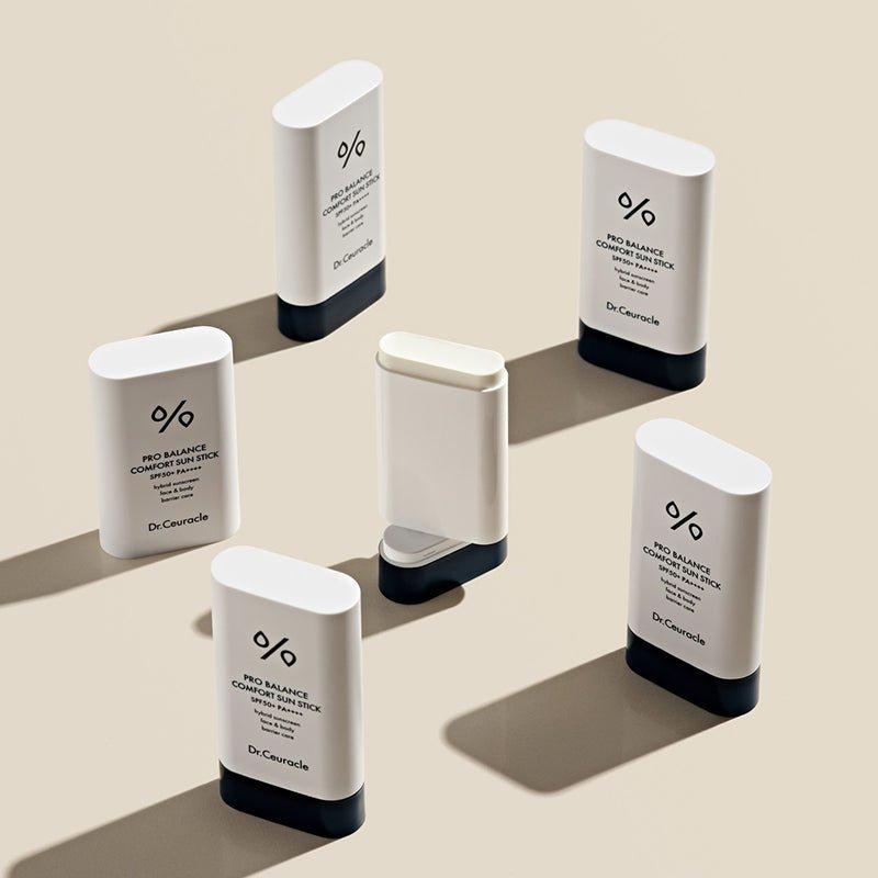 Dr.Ceuracle Pro Balance Comfort Sun Stick SPF50+ PA++++ – 18g | On-the-Go UV Protection with Cooling Probiotics Complex Dr.Ceuracle Pro Balance Comfort Sun Stick SPF50+ PA++++ - 18 g - Glam Global UKDr.Ceuracle