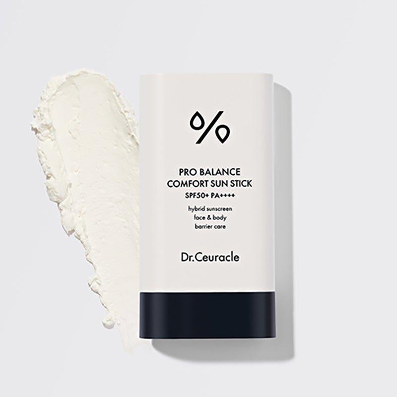 Dr.Ceuracle Pro Balance Comfort Sun Stick SPF50+ PA++++ – 18g | On-the-Go UV Protection with Cooling Probiotics Complex Dr.Ceuracle Pro Balance Comfort Sun Stick SPF50+ PA++++ - 18 g - Glam Global UKDr.Ceuracle