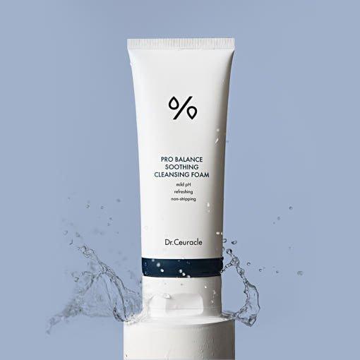 Dr.Ceuracle Pro Balance Soothing Cleansing Foam – 150ml | Gentle Daily Cleanser with 9-Probiotics & PHA/LHA for Sensitive Skin Dr.Ceuracle Pro Balance Soothing Cleansing Foam - 150 ml - Glam Global UKDr.Ceuracle