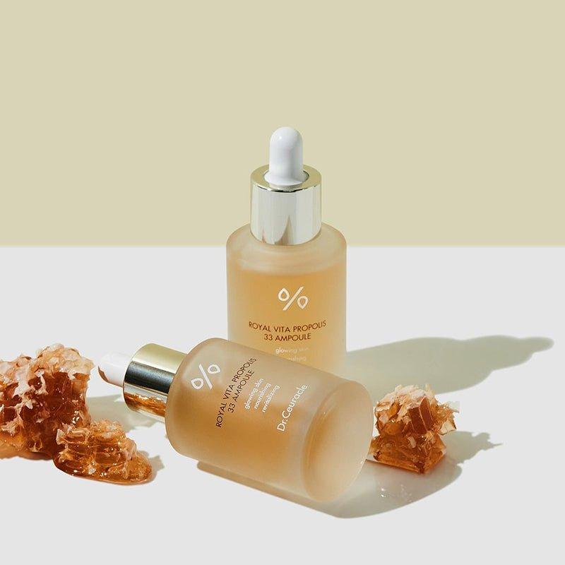 Dr.Ceuracle Royal Vita Propolis 33 Ampoule – 30ml | Brightening & Hydrating Serum with 33% Propolis + Royal Jelly Dr.Ceuracle Royal Vita Propolis 33 Ampoule - 30 ml - Glam Global UKDr.Ceuracle