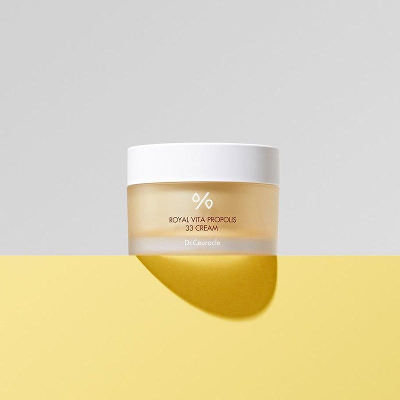Dr.Ceuracle Royal Vita Propolis 33 Cream – 50g | Nourishing & Brightening Moisturiser with 33% Propolis + Royal Jelly Dr.Ceuracle Royal Vita Propolis 33 Cream - 50 g - Glam Global UKDr.Ceuracle