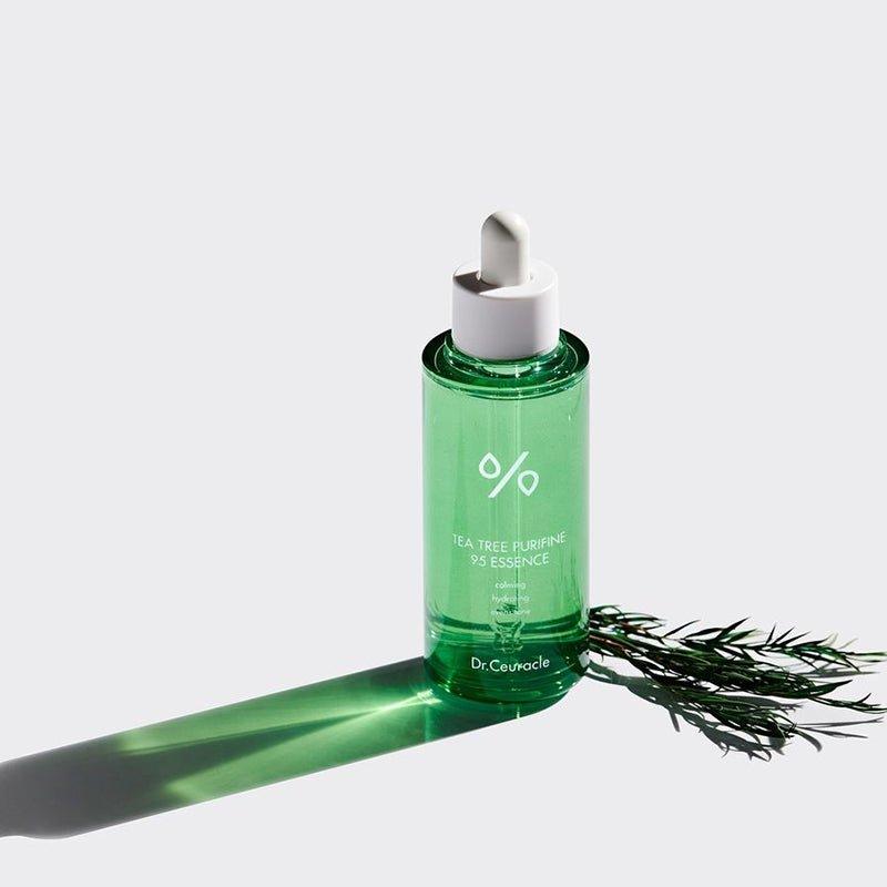 Dr.Ceuracle Tea Tree Purifine 95 Essence – 50ml | Soothing & Clarifying Hydration for Acne-Prone Skin Dr.Ceuracle Tea Tree Purifine 95 Essence - 50 ml - Glam Global UKDr.Ceuracle