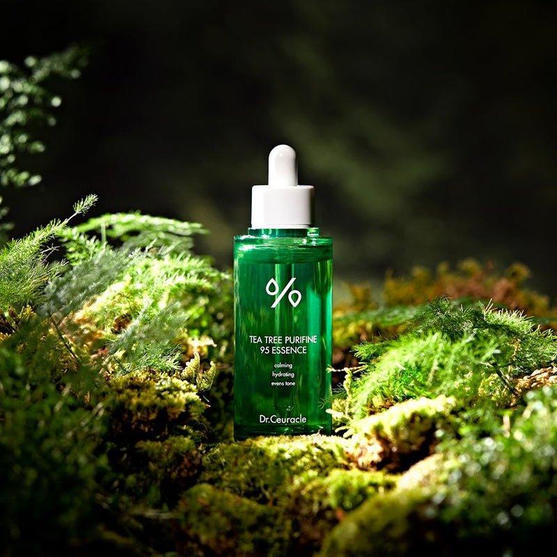 Dr.Ceuracle Tea Tree Purifine 95 Essence – 50ml | Soothing & Clarifying Hydration for Acne-Prone Skin Dr.Ceuracle Tea Tree Purifine 95 Essence - 50 ml - Glam Global UKDr.Ceuracle