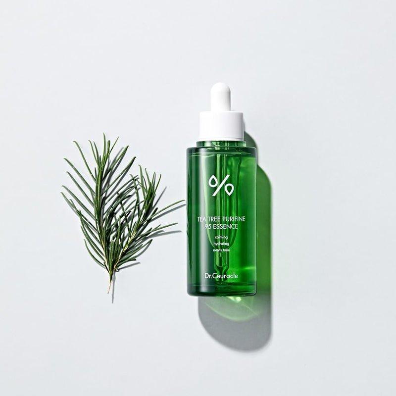 Dr.Ceuracle Tea Tree Purifine 95 Essence – 50ml | Soothing & Clarifying Hydration for Acne-Prone Skin Dr.Ceuracle Tea Tree Purifine 95 Essence - 50 ml - Glam Global UKDr.Ceuracle