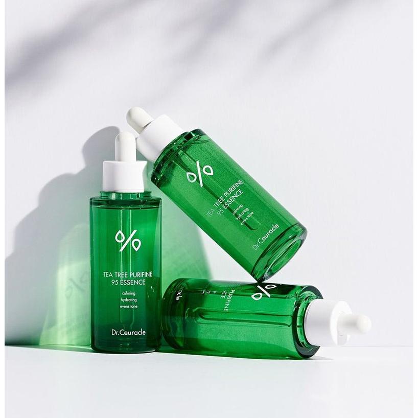 Dr.Ceuracle Tea Tree Purifine 95 Essence – 50ml | Soothing & Clarifying Hydration for Acne-Prone Skin Dr.Ceuracle Tea Tree Purifine 95 Essence - 50 ml - Glam Global UKDr.Ceuracle