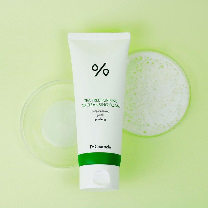 Dr.Ceuracle Tea Tree Purifine Cleansing Foam – 150ml | Deep-Cleansing & Hydrating Foam for Clear, Blemish-Free Skin Dr.Ceuracle Tea Tree Purifine Cleansing Foam - 150 ml - Glam Global UKDr.Ceuracle