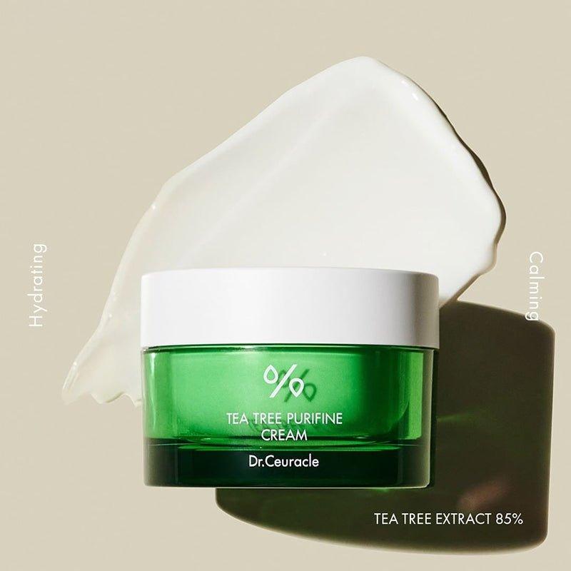 Dr.Ceuracle Tea Tree Purifine Cream – 50g | Lightweight Moisturiser for Acne-Prone, Sensitive Skin Dr.Ceuracle Tea Tree Purifine Cream - 50 g - Glam Global UKDr.Ceuracle