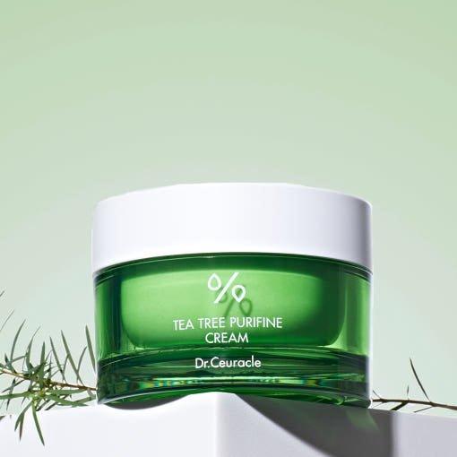 Dr.Ceuracle Tea Tree Purifine Cream – 50g | Lightweight Moisturiser for Acne-Prone, Sensitive Skin Dr.Ceuracle Tea Tree Purifine Cream - 50 g - Glam Global UKDr.Ceuracle