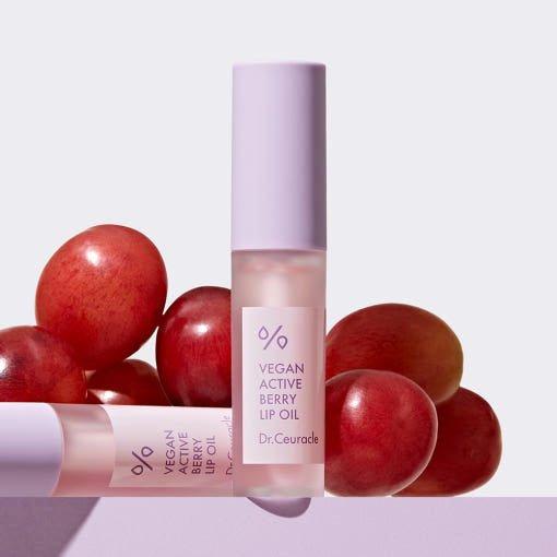 Dr.Ceuracle Vegan Active Berry Lip Oil – 4.5ml | Hydrating Lip Oil with Radiant Tint & Berry Antioxidants Dr.Ceuracle Vegan Active Berry Lip Oil - 4.5 ml - Glam Global UKDr.Ceuracle