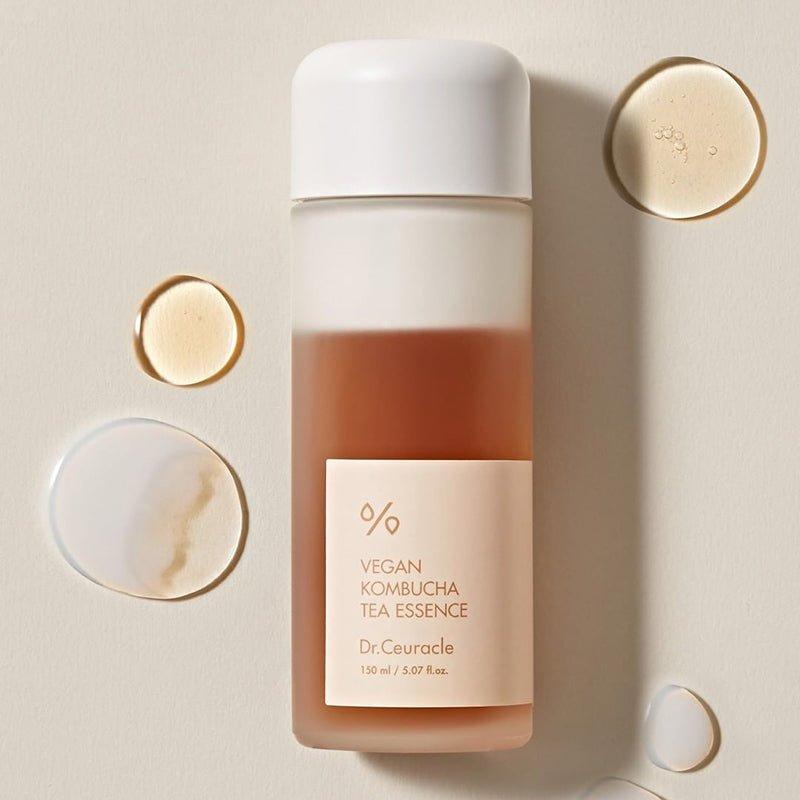 Dr.Ceuracle Vegan Kombucha Tea Essence – 150ml | Toner-to-Essence Hydration with Kombucha & Green Tea Dr.Ceuracle Vegan Kombucha Tea Essence - 150 ml - Glam Global UKDr.Ceuracle