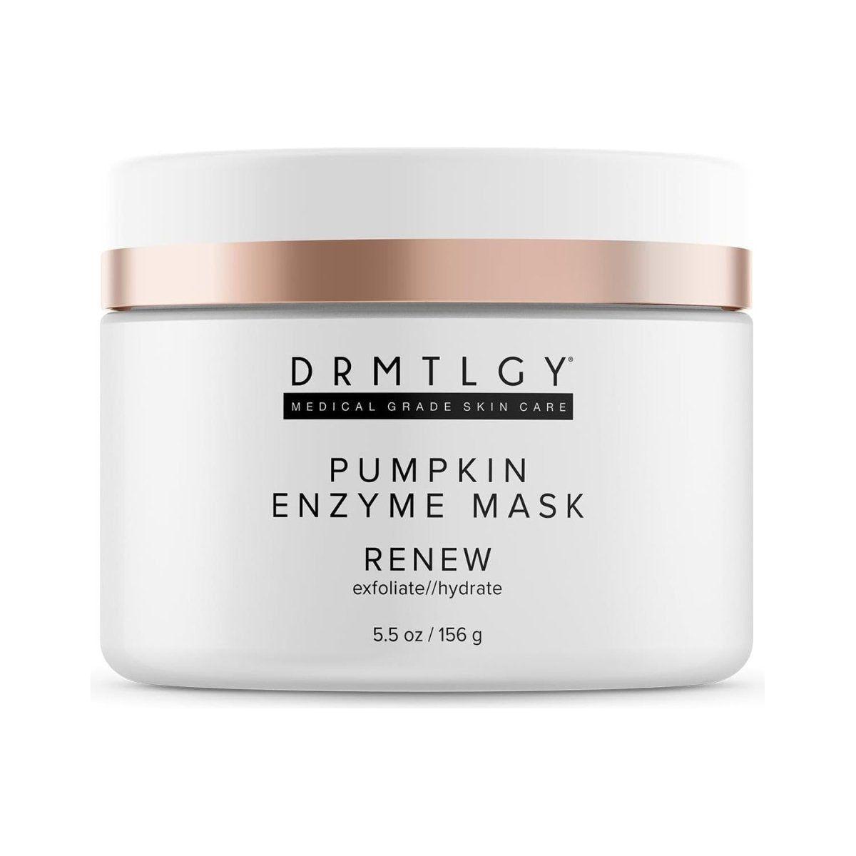 DRMTLGY Pumpkin Enzyme Mask – 150ml | 4-in-1 Self-Warming Exfoliating Treatment DRMTLGY Pumpkin Enzyme - 150ml - Glam Global UKDRMTLGY