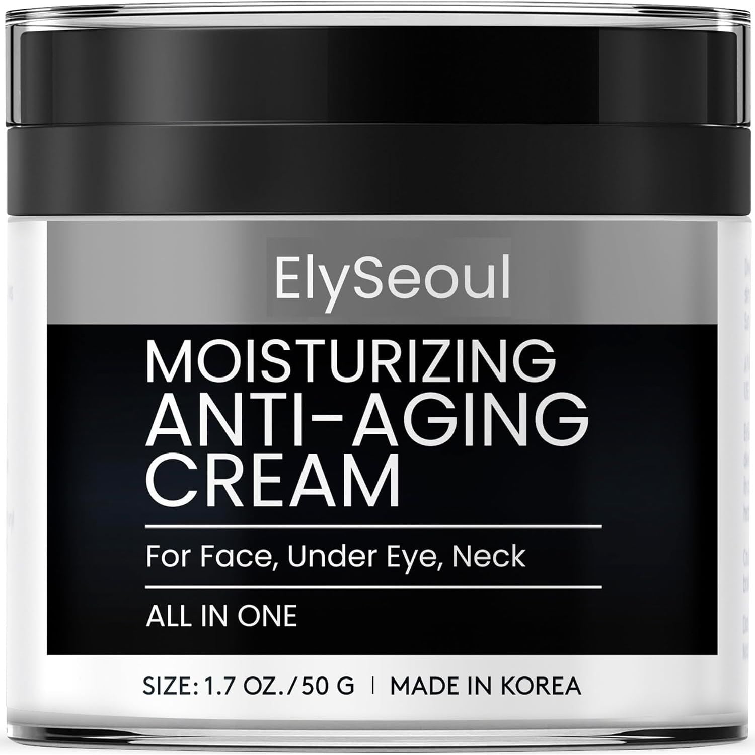 ElySeoul Moisturizing Anti-Aging Cream – 50g | 6-in-1 Skincare for Men: Hydrate, Firm, Brighten & Soothe ElySeoul Moisturizing Anti-Aging Cream – 50g | 6-in-1 Skincare for Men: Hydrate, Firm, Brighten & Soothe