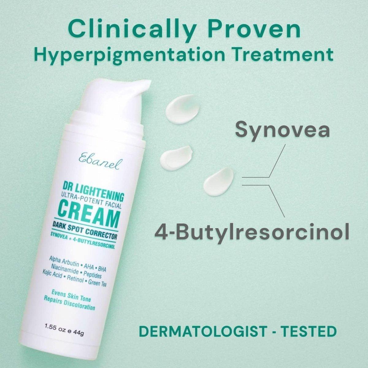 Ebanel Ultra Potent Facial Cream Dark Spot Remover – 44g | Targeted Treatment for Even Skin Tone & Radiance Ebanel Ultra Potent Facial Cream Dark Spot Remover - 44ml - Glam Global UKEbanel