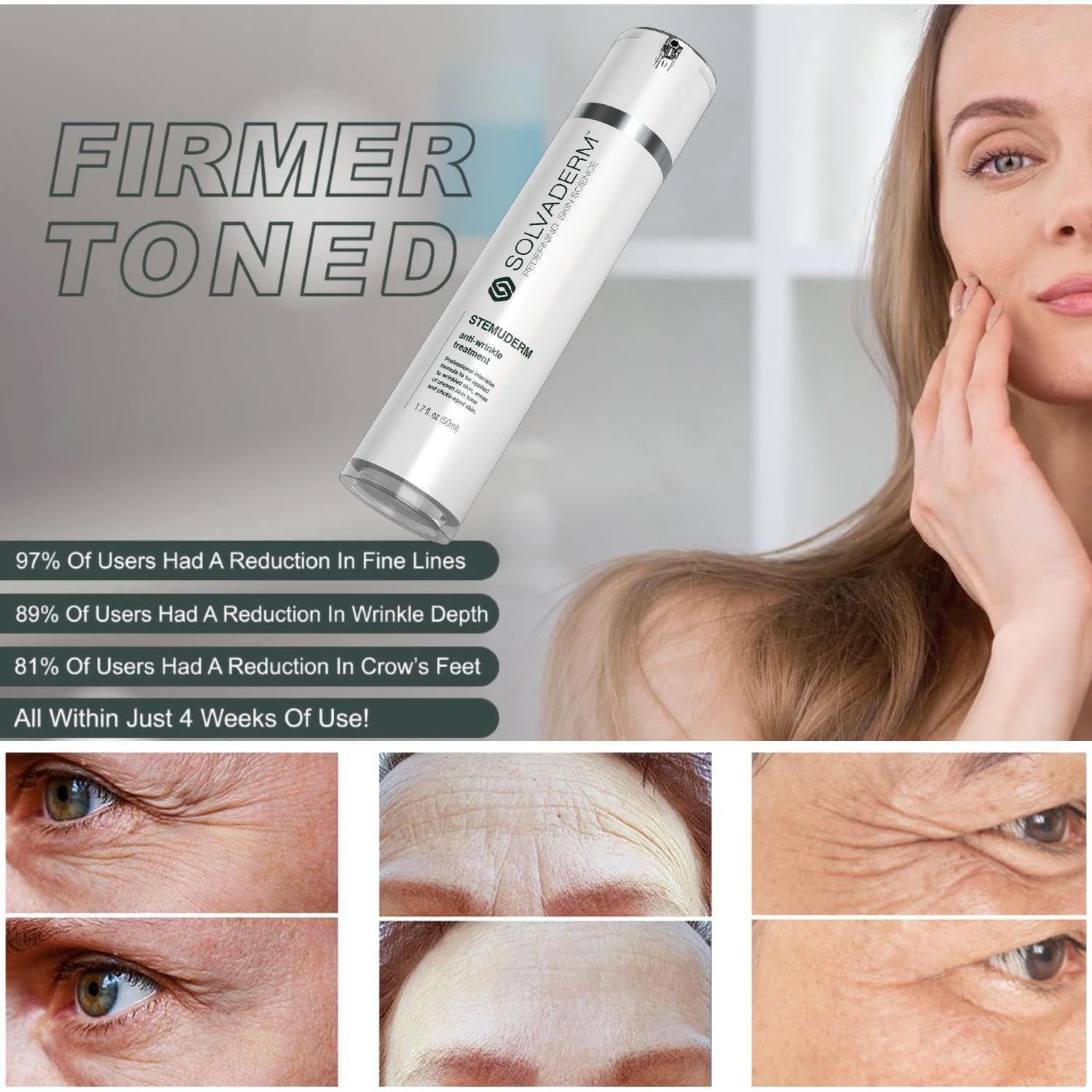 Solvaderm Stemuderm Anti-Wrinkle Treatment – 50ml | Advanced Peptide & Stem Cell Complex for Firm, Youthful Skin Solvaderm Stemuderm Anti-Wrinkle Treatment – 50ml | Advanced Peptide & Stem Cell Complex for Firm, Youthful Skin