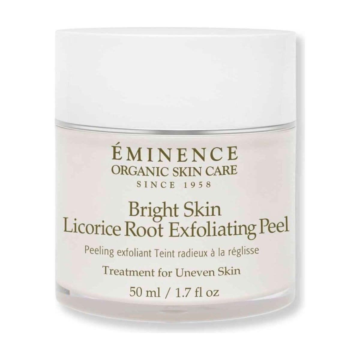 Eminence Bright Skin Licorice Root Exfoliating Peel - 50ml | Brightening & Pigment Correction Eminence Bright Skin Licorice Root Exfoliating Peel - 50ml - Glam Global UKEminence