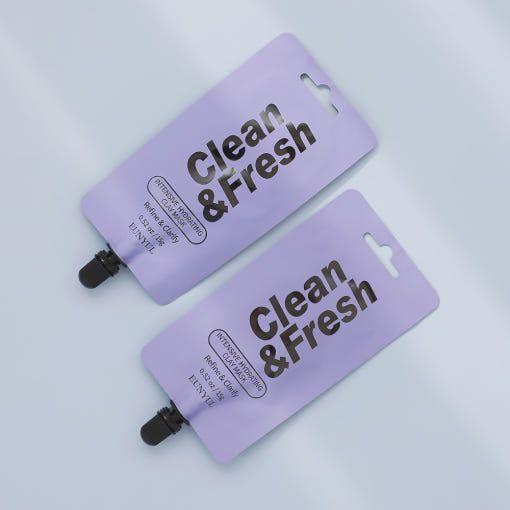 EUNYUL Clean&Fresh Facial Clay Mask Pack – 15g x 5pcs | Deep Pore Cleansing & Hydration EUNYUL Clean&Fresh Facial Clay Mask Pack Pouch (15g x 5pcs) - Glam Global UKEUNYUL