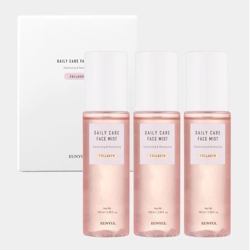 EUNYUL Daily Care Collagen Mist – 100ml (3 Pack) | Hydrating & Plumping Face Mist EUNYUL Daily Care Collagen Mist 100ml* (3 Pack) - Glam Global UKEUNYUL