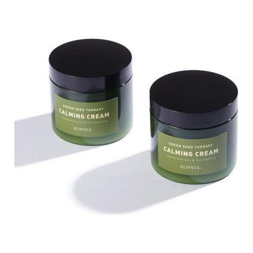 EUNYUL Green Seed Therapy Calming Cream – 270ml | Soothing & Hydrating Face Cream EUNYUL GREEN SEED THERAPY Calming Cream 270ml - Glam Global UKEUNYUL