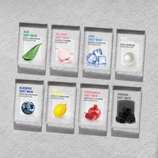 EUNYUL Purity Facial Sheet Mask Pack Set – 22ml*10ea (8 Types) | Hydrating & Nourishing Face Masks for Healthy, Glowing Skin EUNYUL Purity Facial Sheet Mask Pack Set 22ml*10ea (8 - types) - Glam Global UKEUNYUL