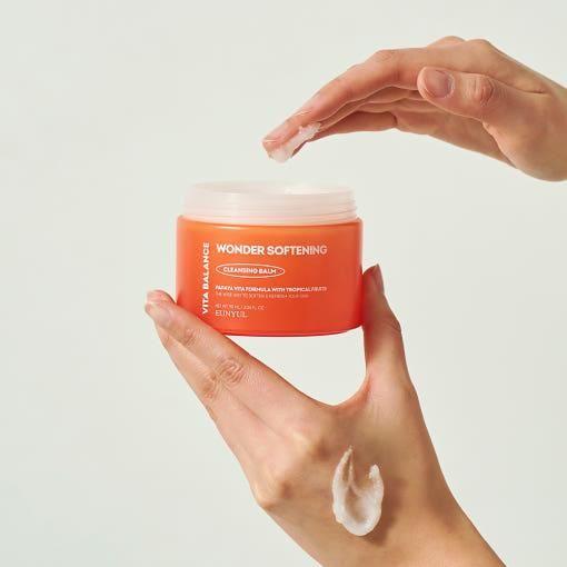 EUNYUL VITA BALANCE WONDER SOFTENING CLEANSING BALM – 90ml | Hydrate & Exfoliate with Tropical Fruit Infusion EUNYUL VITA BALANCE WONDER SOFTENING Cleansing Balm 90ml - Glam Global UKEUNYUL