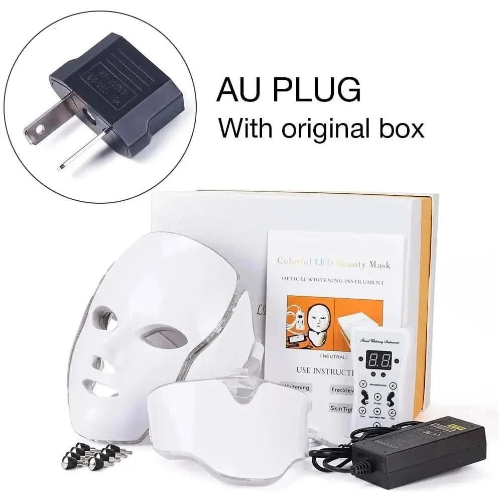 Foreverlily 7 Colors LED Facial Mask – Advanced LED Light Therapy for Radiant & Youthful Skin Foreverlily 7 Colors LED Facial Mask – Advanced LED Light Therapy for Radiant & Youthful Skin - Glam Global UKForeverlily
