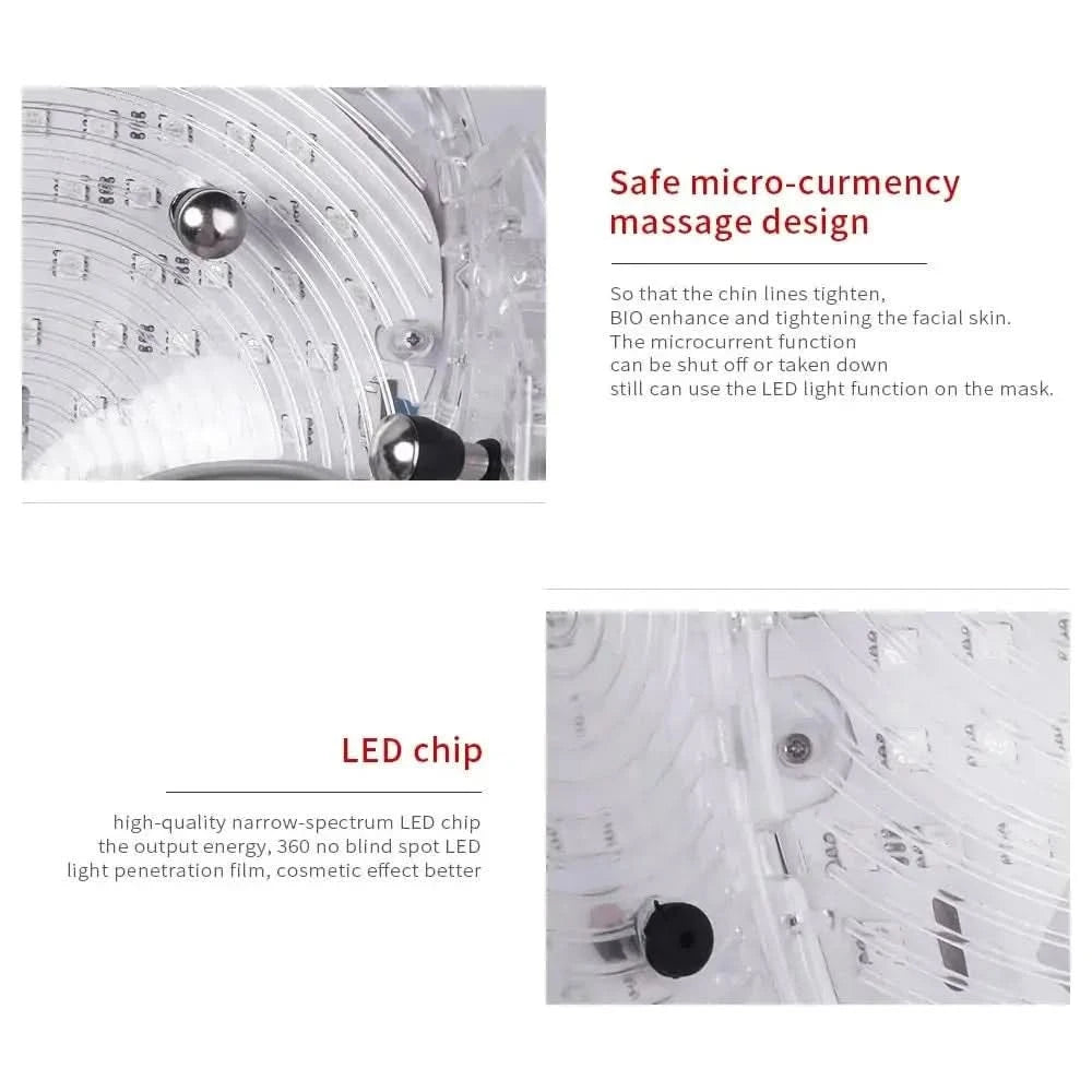 Foreverlily 7 Colors LED Facial Mask – Advanced LED Light Therapy for Radiant & Youthful Skin Foreverlily 7 Colors LED Facial Mask – Advanced LED Light Therapy for Radiant & Youthful Skin - Glam Global UKForeverlily