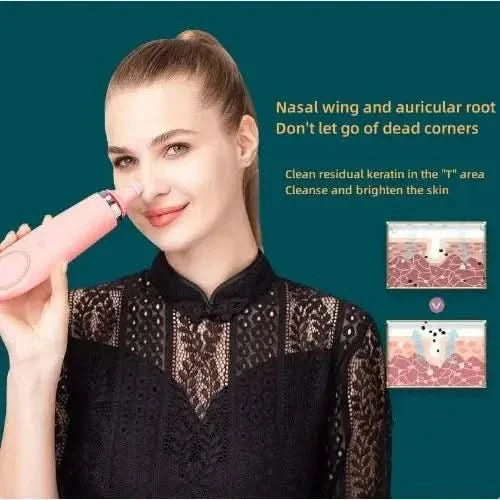 GlowWave Electric Pore Cleanser | Ultrasonic Deep Cleansing & Rotating Exfoliation for Clear, Radiant Skin GlowWave Electric Pore Cleanser - Glam Global UKGlam Global UK