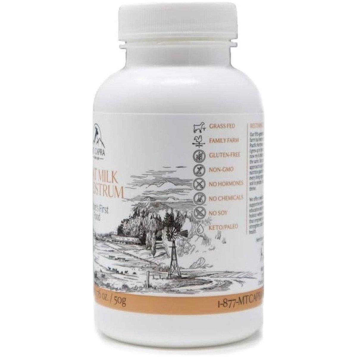 Mt. Capra Goat Milk Colostrum - 50g | Immune System Support & Gut Health (2900 Mg per Serving) MT. CAPRA SINCE 1928 Goat Milk Colostrum - 50 Grams (2900 Mg per Serving) - Glam Global UKMT. CAPRA