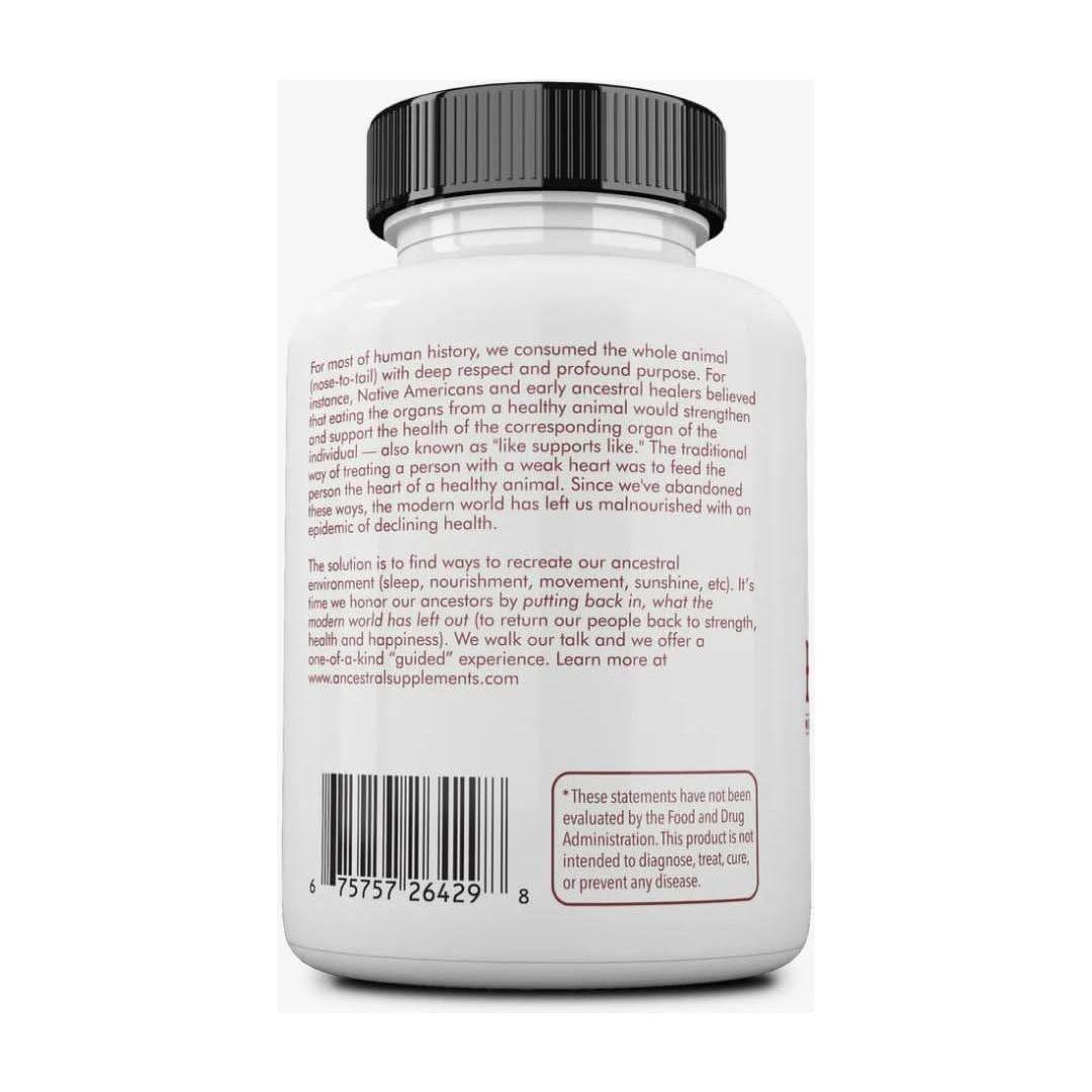 Ancestral Supplements Grass Fed Beef Bone & Marrow – 180 Capsules | Joint, Bone & Immune Support Ancestral Supplements Grass Fed Beef Bone and Marrow - 180 Capsules - Glam Global UKAncestral Supplements