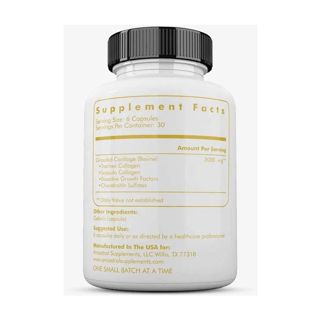 Ancestral Supplements Grass Fed Beef Living Collagen – 180 Capsules | Whole-Food Support for Joints, Skin & Gut Health Ancestral Supplements Grass Fed Beef Living Collagen - 180 Capsules - Glam Global UKAncestral Supplements