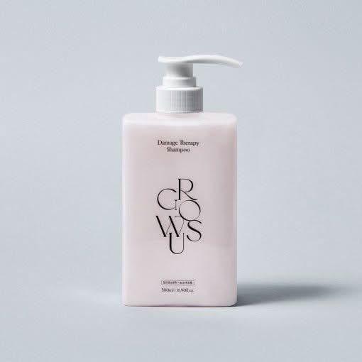 GROWUS Damage Therapy Shampoo – 300ml | Repair & Shine for Damaged, Frizzy Hair GROWUS Damage Therapy Shampoo - 500ml | Gentle Cleansing & Brilliant Shine - Glam Global UKGROWUS