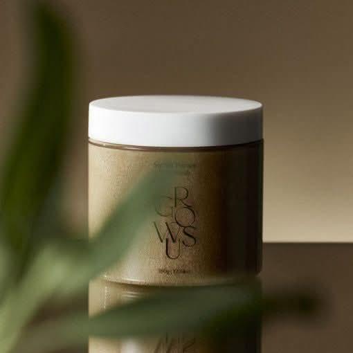 GROWUS Sea Salt Therapy Body Scrub – 200ml | Mineral-Rich Exfoliation & Hydration GROWUS Sea Salt Therapy Body Scrub - 350g | Exfoliation & Deep Hydration - Glam Global UKGROWUS