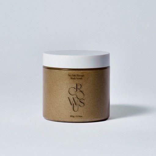 GROWUS Sea Salt Therapy Body Scrub – 200ml | Mineral-Rich Exfoliation & Hydration GROWUS Sea Salt Therapy Body Scrub - 350g | Exfoliation & Deep Hydration - Glam Global UKGROWUS
