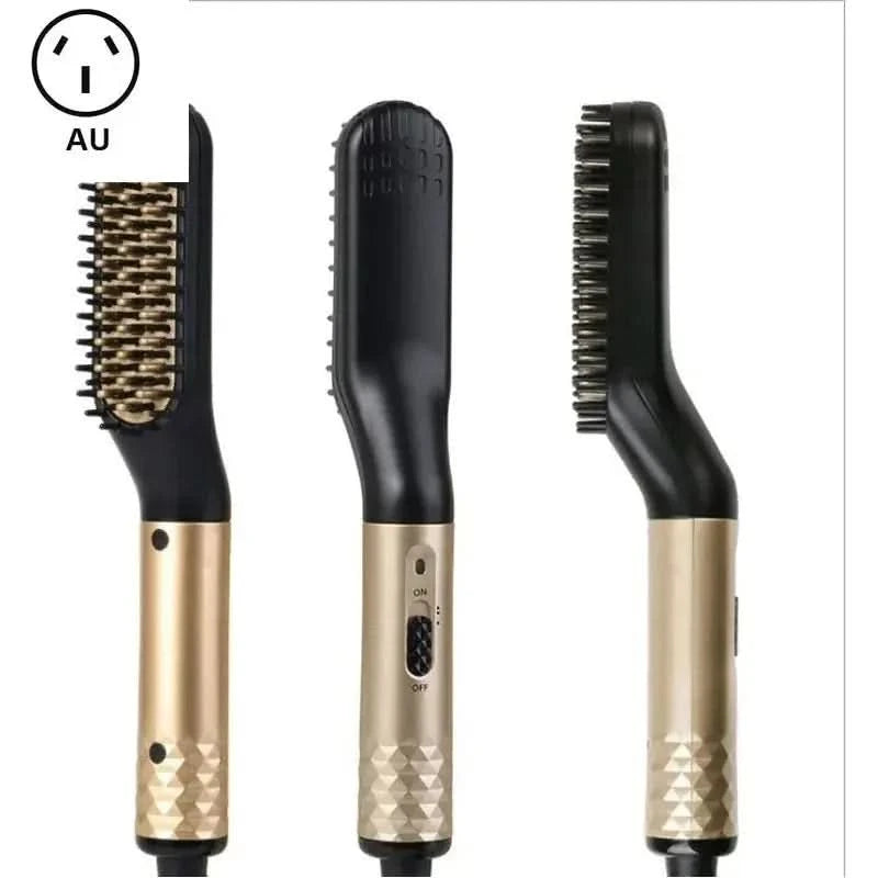 Hair Straightener Brush | 2-in-1 Styling Tool for Sleek, Frizz-Free Hair in Minutes Hair Straightener Brush - Glam Global UKGlam Global UK