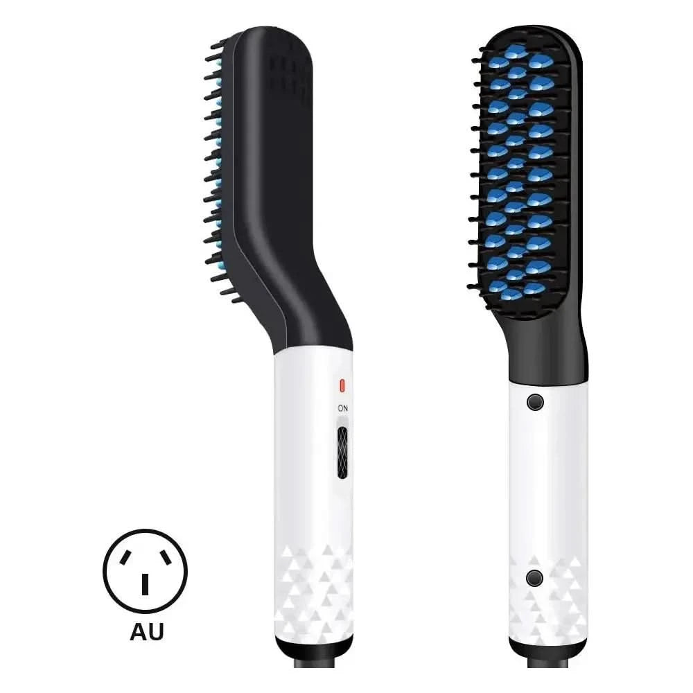 Hair Straightener Brush | 2-in-1 Styling Tool for Sleek, Frizz-Free Hair in Minutes Hair Straightener Brush - Glam Global UKGlam Global UK