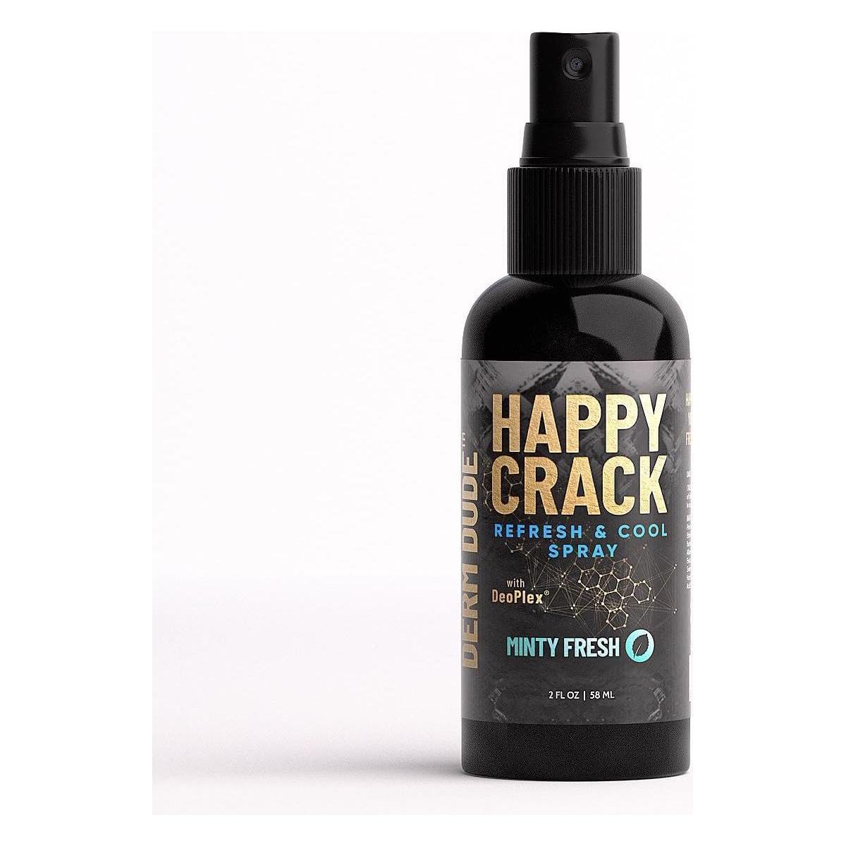 Derm Dude Happy Crack Spray (Minty Fresh) - 60ml | Instant Cooling & Odor Control Happy Crack Spray (Minty Fresh) - 60ml - Glam Global UKMuuaa