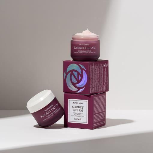 Heimish Black Rose Hydra Plumping Sorbet Cream - 50ml | Firming & Hydrating Moisturizer Heimish Black Rose Hydra Plumping Sorbet Cream - 50ml | Firming & Hydrating Moisturizer - Glam Global UKheimish