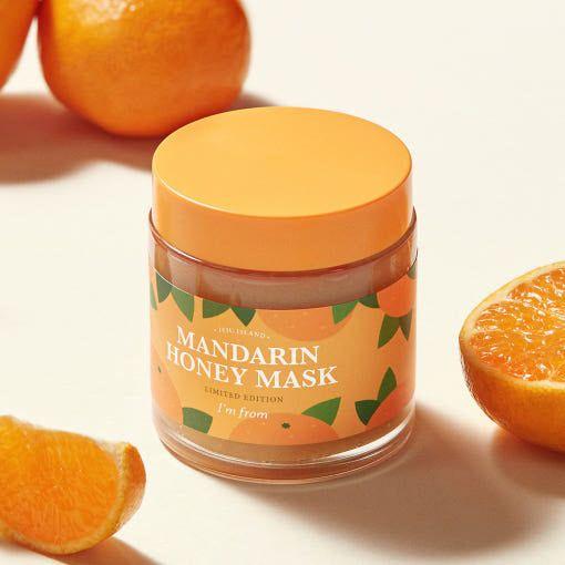 I'm From Mandarin Honey Mask – 120g | Vitamin-Packed Hydrating & Exfoliating Wash-Off Mask I'm from Mandarin Honey Mask - 120g - Glam Global UKI'm from