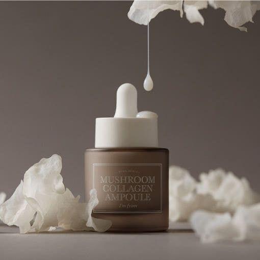I'm From Mushroom Collagen Ampoule – 30ml | Vegan Collagen Ampoule for Firm, Resilient & Hydrated Skin I'm from Mushroom Collagen Ampoule - 30ml - Glam Global UKI'm from