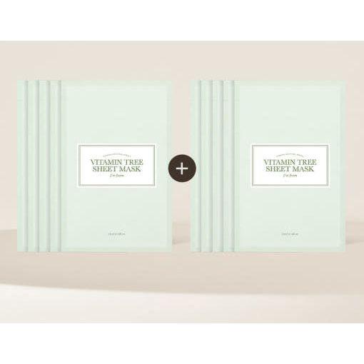 I'm From Vitamin Tree Sheet Mask – 22ml x 10 | Hydrating & Radiance-Boosting Korean Face Masks I'm from Vitamin Tree Sheet Mask - 22 ml/Mask (10 Masks/Box) - Glam Global UKI'm from