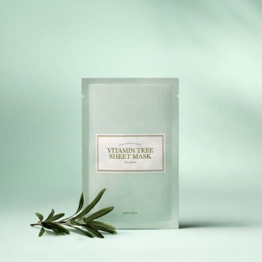 I'm From Vitamin Tree Sheet Mask – 22ml x 10 | Hydrating & Radiance-Boosting Korean Face Masks I'm from Vitamin Tree Sheet Mask - 22 ml/Mask (10 Masks/Box) - Glam Global UKI'm from